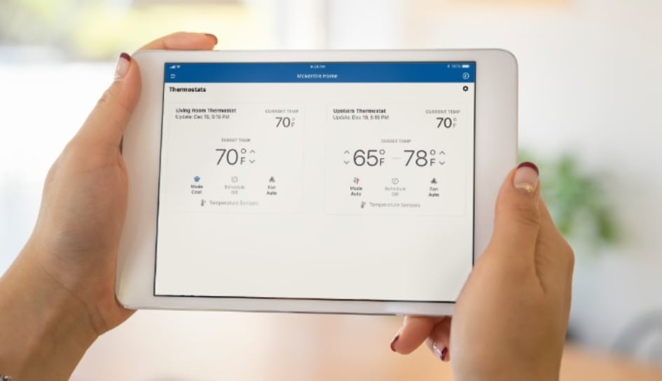 Thermostat control in Riverside